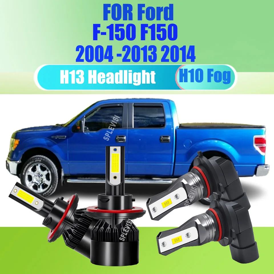 

Pick up LED Headlight Fog Lights- A Brighter Solution For Ford F-150 F150 2004 2005 2006 2007 2008 2009 2010 2011 2012 2013 2014