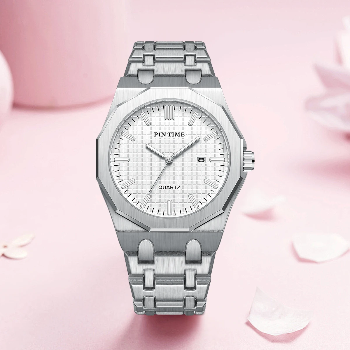 Unisex Couple Quartz Wristwatch Set Matching Men's & Women's Timepieces Relationship Jewelry Gift