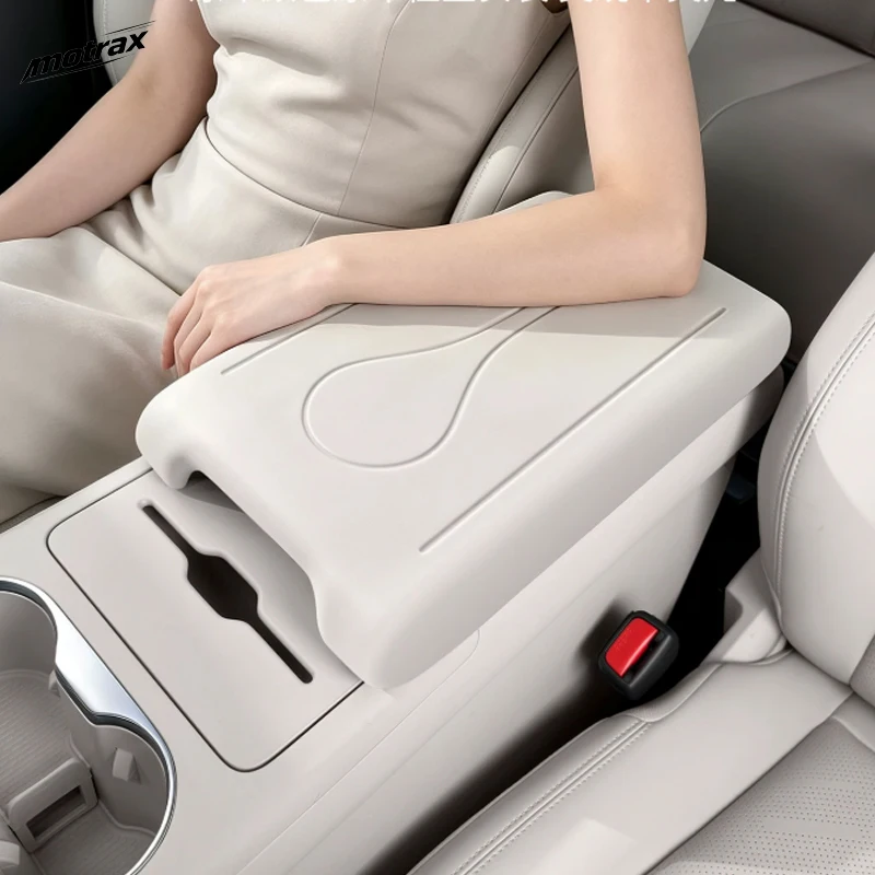 For BYD ATTO 3 EVO Yuan Plus 2026 2027 Car Central Console Glove Compartment Protective Cover Interior Silicone Pad Accessories