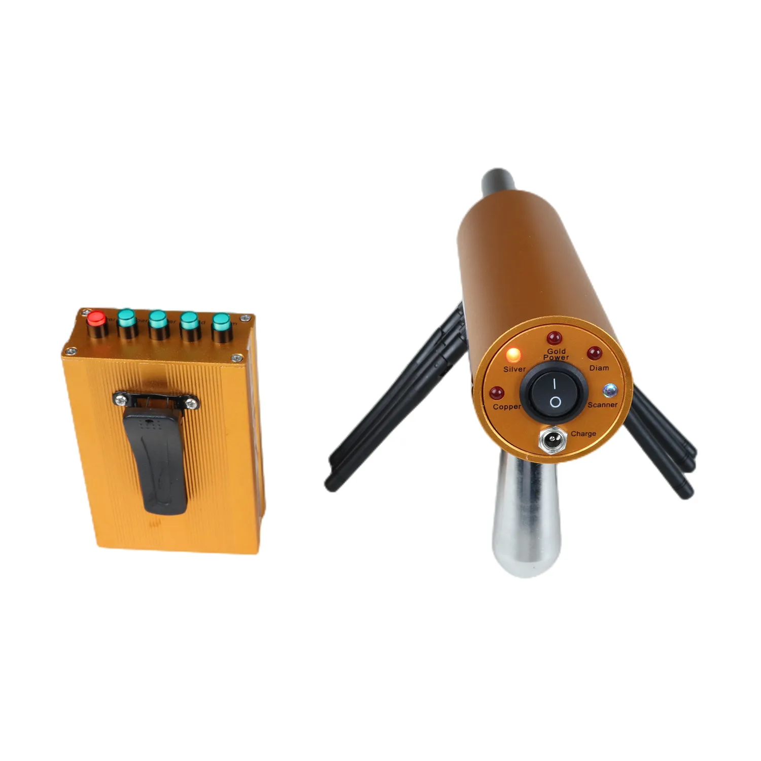 Imagem -02 - Detector de Metais 100240v 800 Metros Scanner de Tesouro Localizador Subterrâneo de Detector de Metais para Pedras de Ouro Prata Cobre Diamante