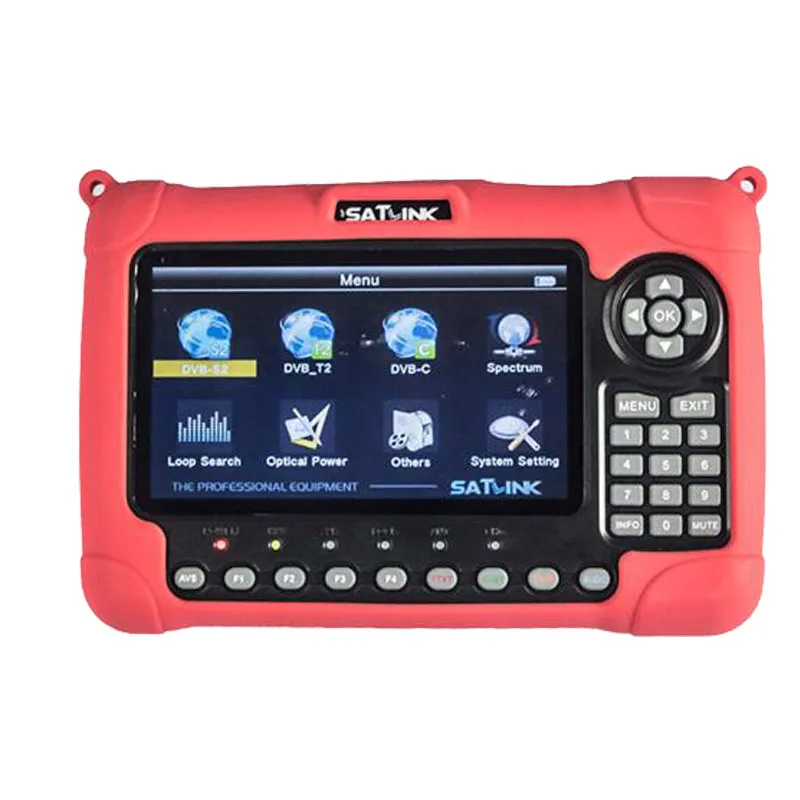 SATLINK WS-6980 DVB-S2+DVB-C+DVB-T2 COMBO Optical detection Spectrum analyzer satellite finder meter