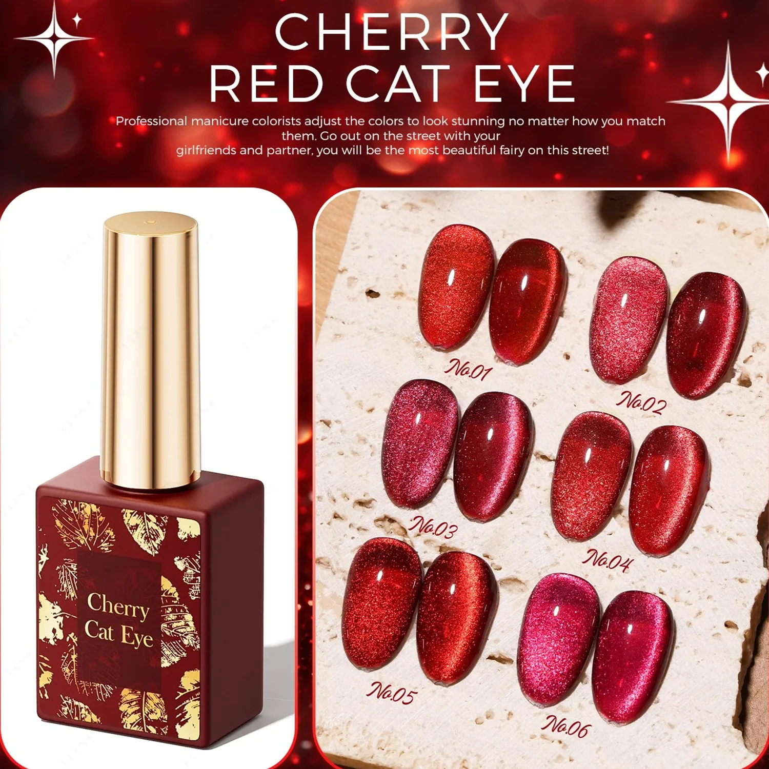 Jting Gel Nail 6Col…