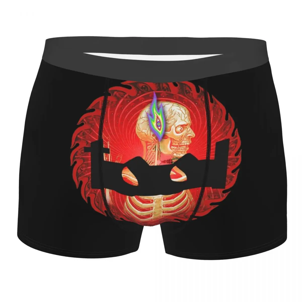 Funny Boxer Tool Rock Band Album Shorts Panties Men's Underwear Metal Music Soft Underpants for Homme