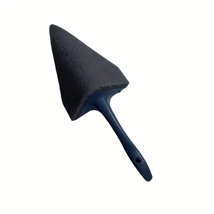 Triangle Paint Brush With Durable Plastic Handle - Multi-Functional Corner And Painter For The Edges Corners Crevices