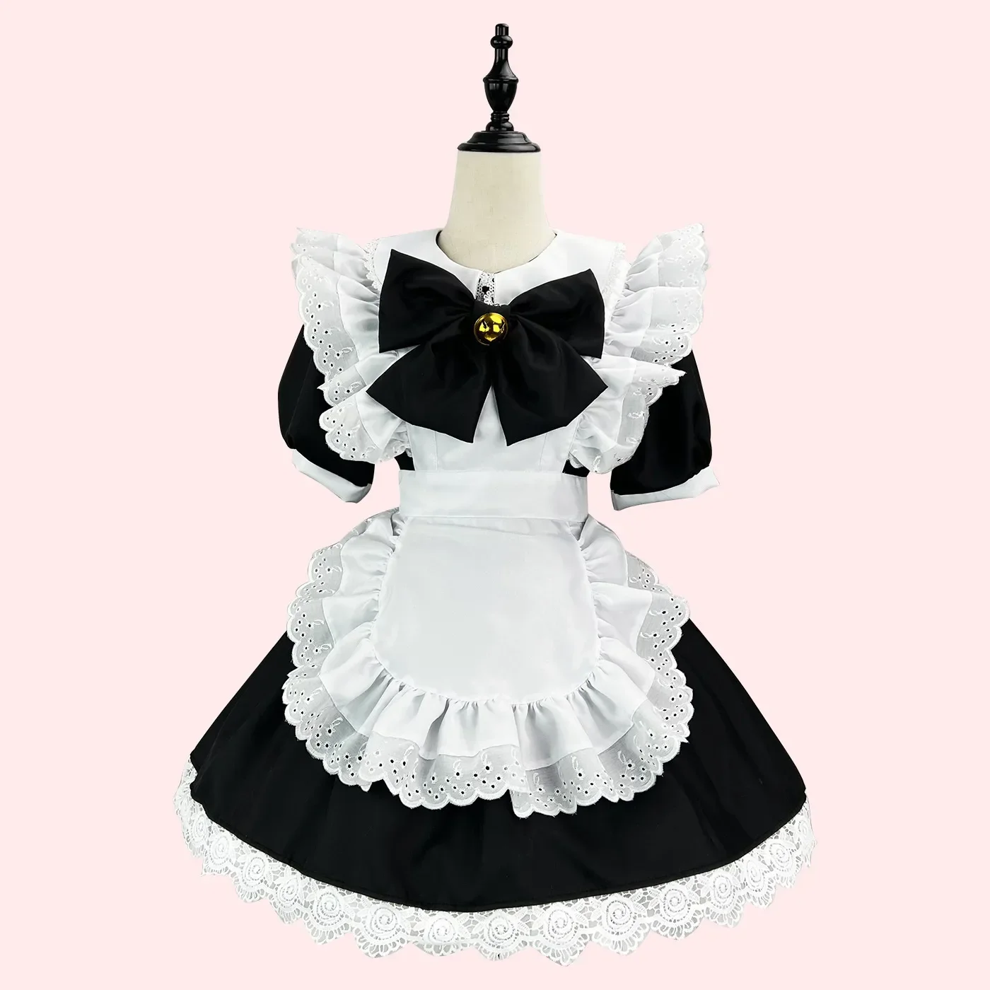 Japanese Lovely Lolita Rabbit Girl Cosplay Black and White Maid Dress Lolita Dress Xnxx Girls 18 Vido Leagues of Legends Cosplay