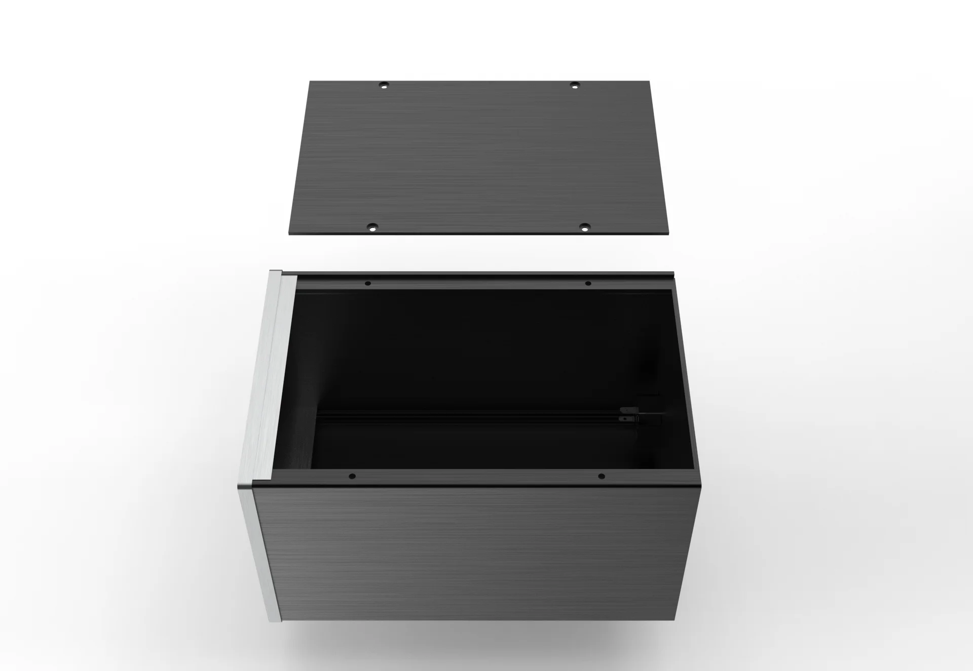 BZ1715 full aluminum amplifier chassis Multipurpose chassis Power Shell /AMP Enclosure /case/DIY box (170*150* 258mm)