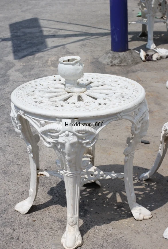 Stool flower stand flower table courtyard balcony garden decoration European exit