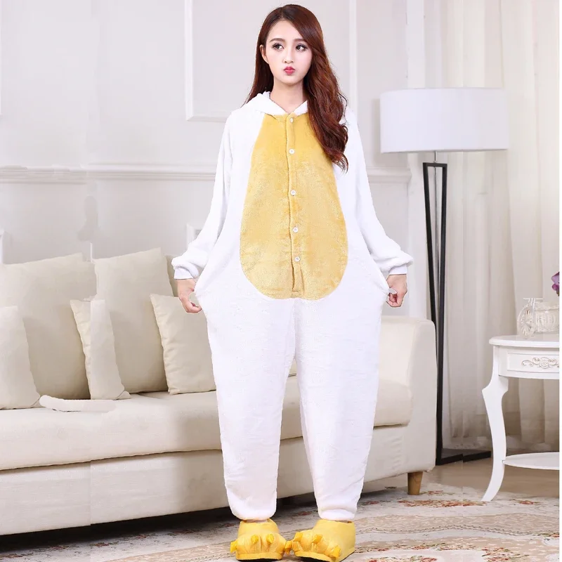 Anime Kigurumi Onesie For Adults Sheep Pajamas Flannel One-Piece Pyjamas Women Men Halloween Cosplay Costume Overalls Bodysuits