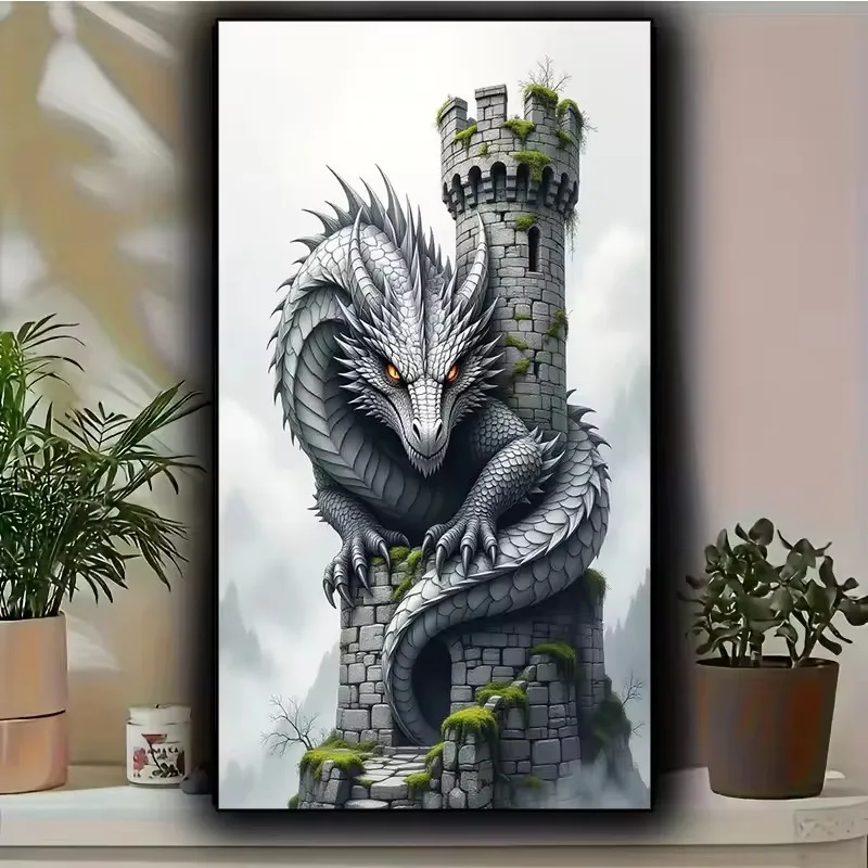 

Яркий длинный морской маяк, сделай сам, алмазная живопись, искусство, полный круглый дракон, алмазная мозаика, ювелирные изделия, вышивка крестиком, Рождественский подарок