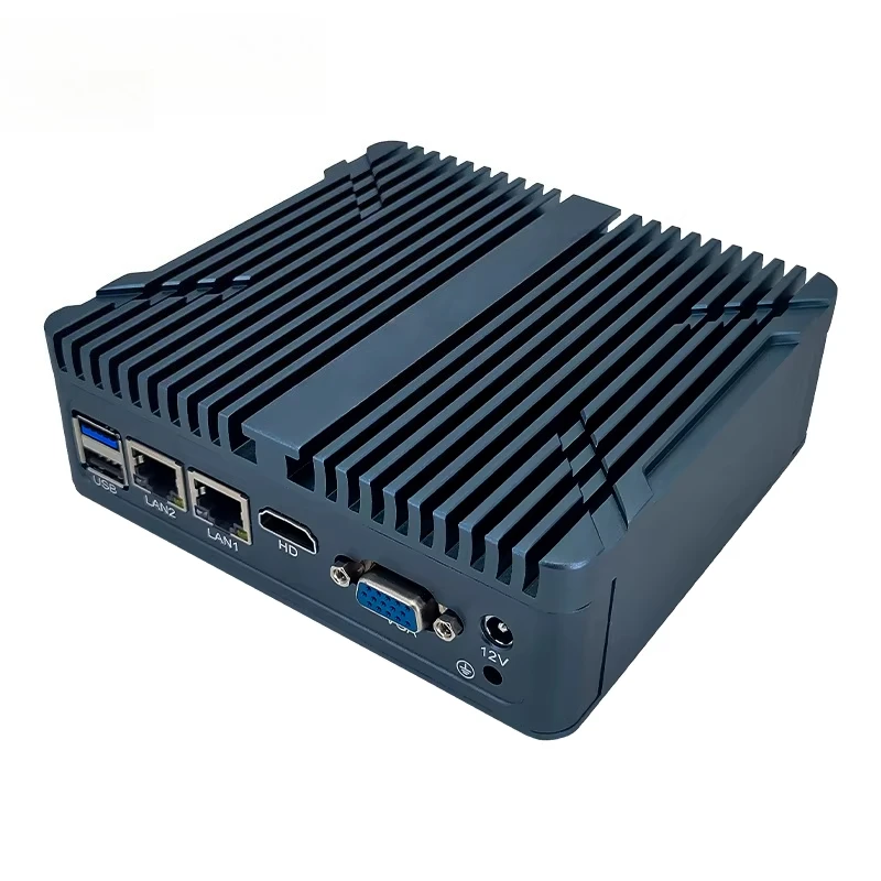 

Portable Fanless N2840 Industrial Mini Computer RJ45 Port For Factory Use Embedded Computer Design