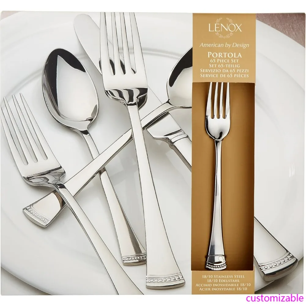 Portola 65-piece Flatware Set by Lenox