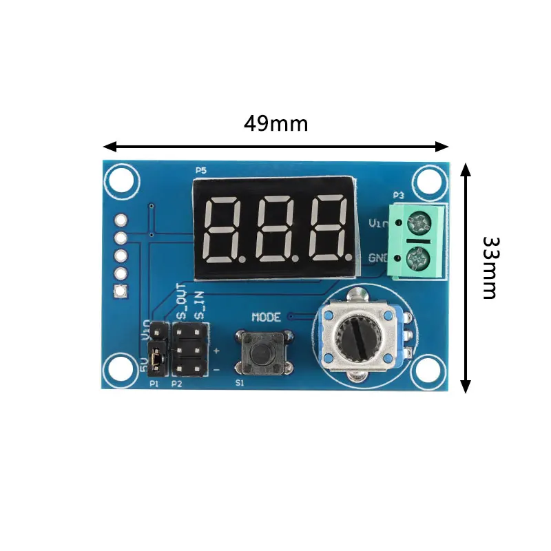 Servo Tester Steering Gear Debugging Module Servo Shield Driver Three Control Modes with Anti-reverse Connection Function