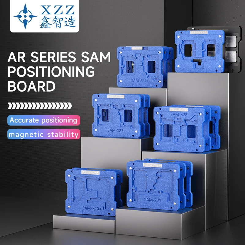 XZZ BGA Stencil Kit for SAMSUNG S20/S21/S22/S23/S24/S25/S26U Motherboard Middle Layer Precision Square Hole BGA Template