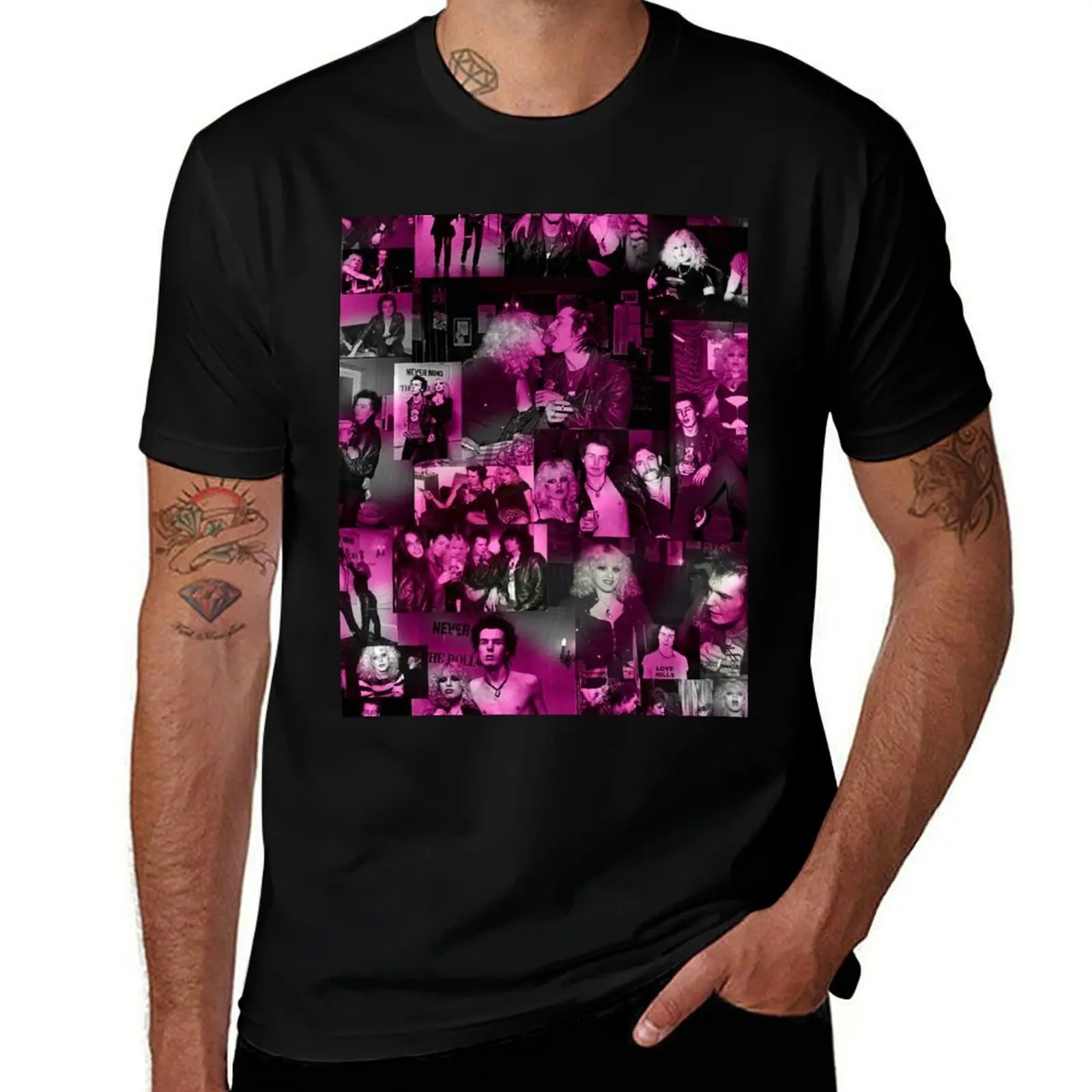 Sid Vicious and Nancy Spungen T-Shirt Essential Solid Color T-Shirt