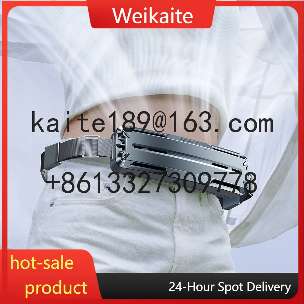 

New Ice Compress Belt Cooler USB Charging Outdoor Sports Portable Refrigeration Mini Hanging Waist Fan