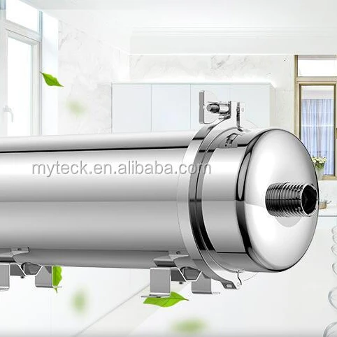 Whole House Clamp Type Stainless Steel UF Membrane Water Filter with 0.01 Micron Precision 2-3 Year Life Household Use