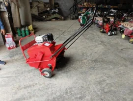 Lawn Aerator Machine 450mm Working Width 7.5hp Power Golf Course Lawn Soil Punching Aeration Equipment