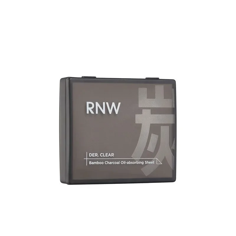 Rnw น้ำมัน blotting กระดาษแท้แบบพกพากำจัดน้ำมันควบคุมน้ำมันเพิ่มความสดชื่นไม่ดูดซับหายาก