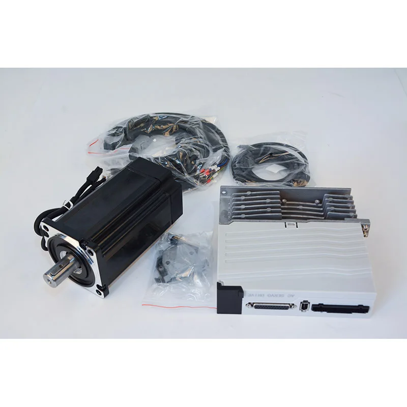 A2M-60SV 01930 600W CNC AC Servo Motor Kit 1.91N.m 3000rpm Magnetic Encoder CNC Controller Kit
