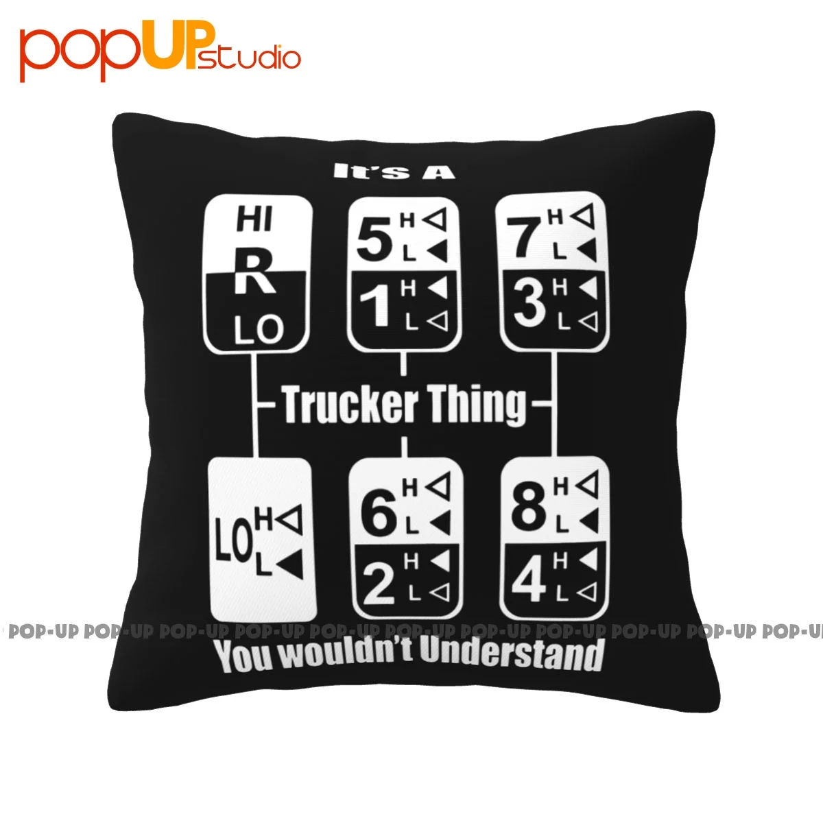 Luxury It'S A Trucker Thing Truck Lorry Driver Pillowcase Throw Pillow Cover Bedding Super Soft Pattern Decor