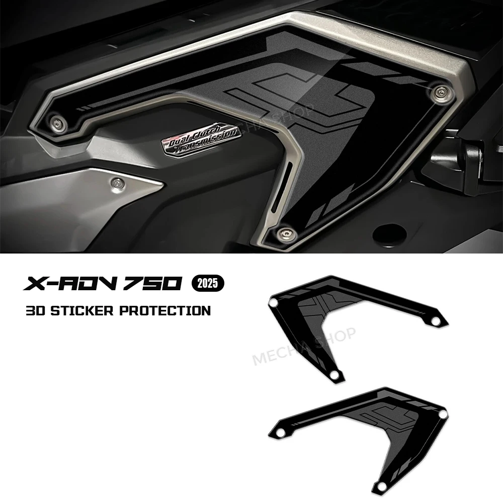 

Heel protector stickers for X-ADV 750 XADV 750 2021-2025 Motorcycle 3D Epoxy Decal Protection Kit