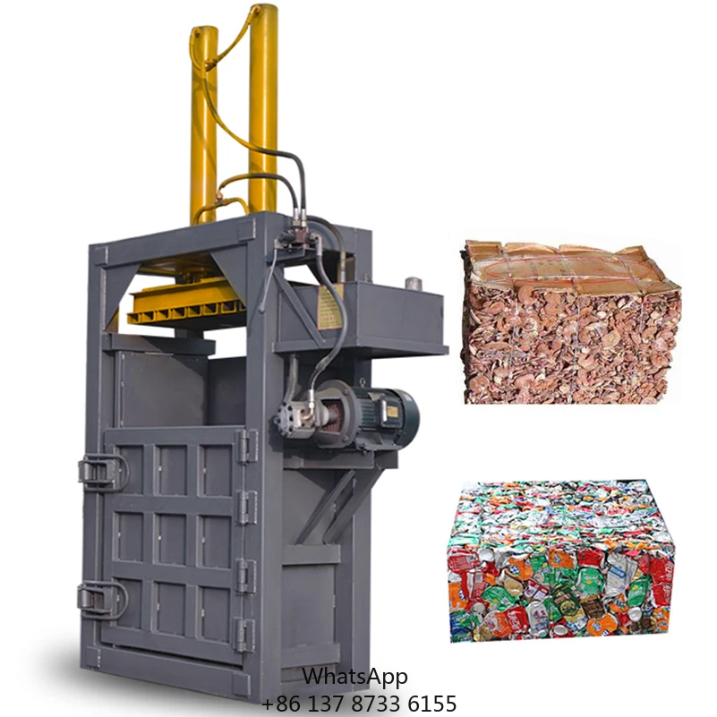 Hydraulic Baler Machine For Waste Carton Paper Press Machine Cardboard Baler Press Packing Machine