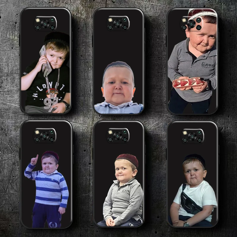 Hasbulla Cute Child Phone Case For Xiaomi POCO X5 X4 X3 Pro NFC F5 F4 F3 Pro GT M4 M3 Pro Coque Funda