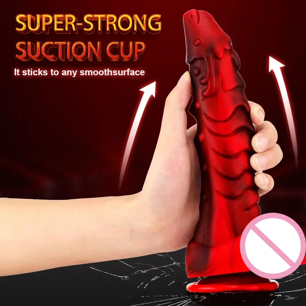 جهاز استمناء نسائي مبتكر على شكل جاكفروت في الفناء الخلفي يرتدي جزيئات ناعمة للتعليق مع الأزواج الآخرين لتحفيز G-spot #3