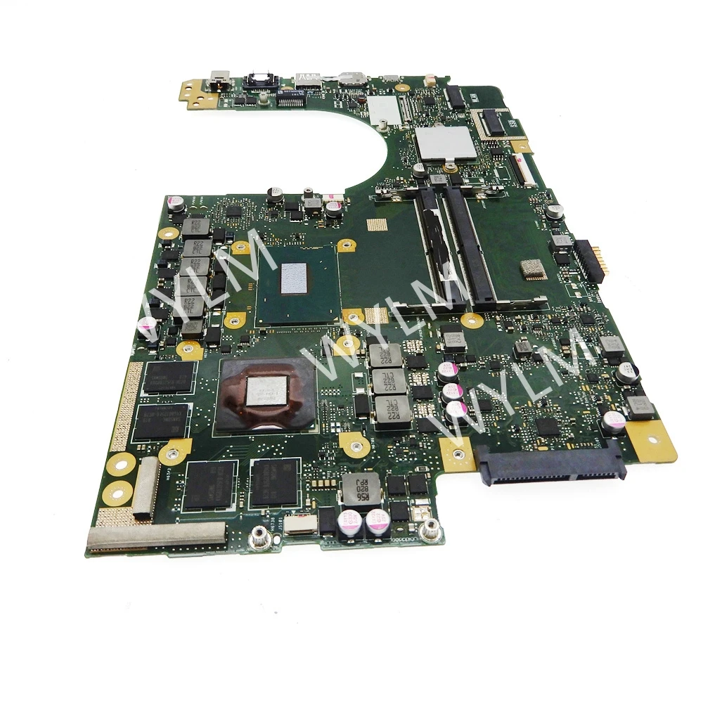 Imagem -06 - Placa-mãe Portátil para Asus Vivobook X580gd com I78750h Cpu Gtx1050-v4g Gpu N580g Nx580g M580g X580gd N580gd Nx580gd