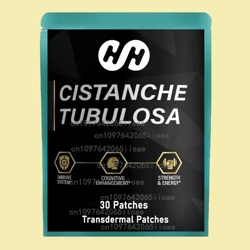 

Cistanche Tubulosa Transdermal Patches - 30 Patches One Month Supply for Health and Wellness