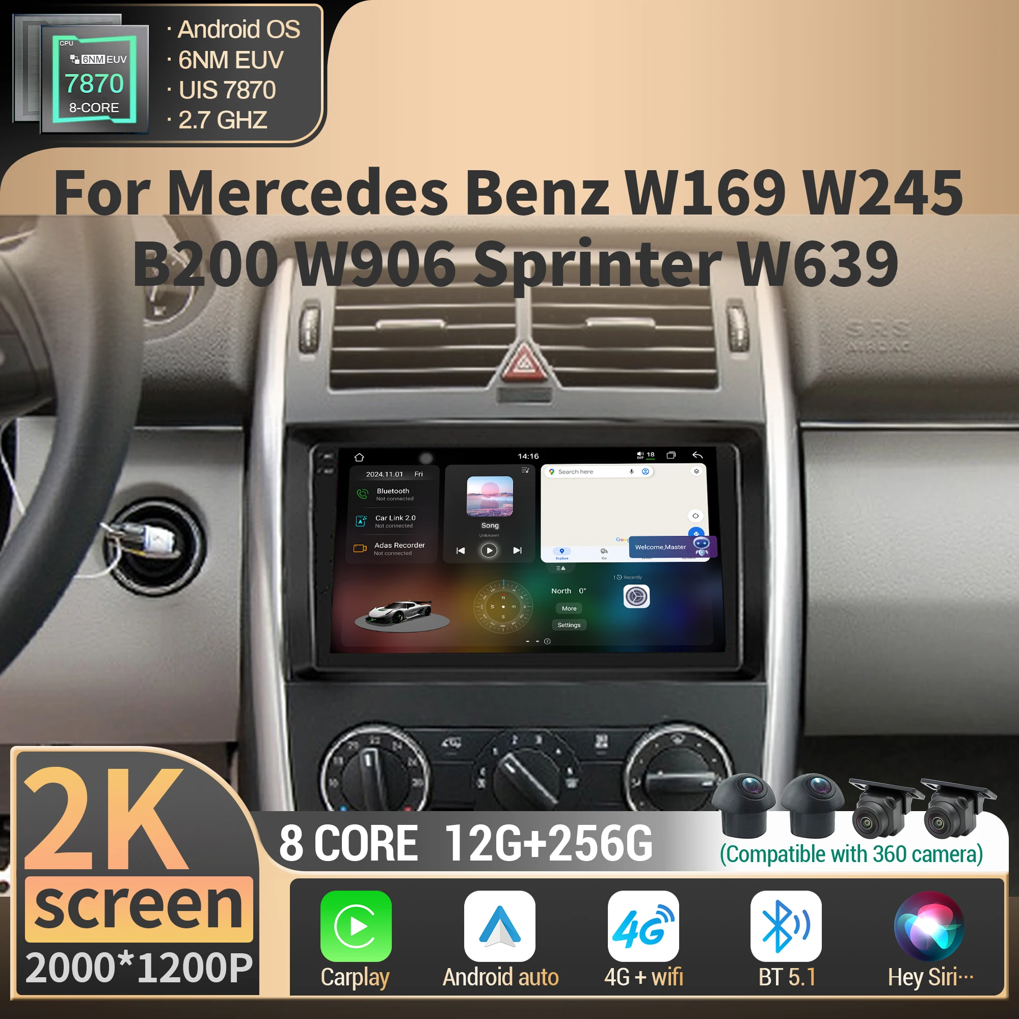 For Mercedes Benz W… - image