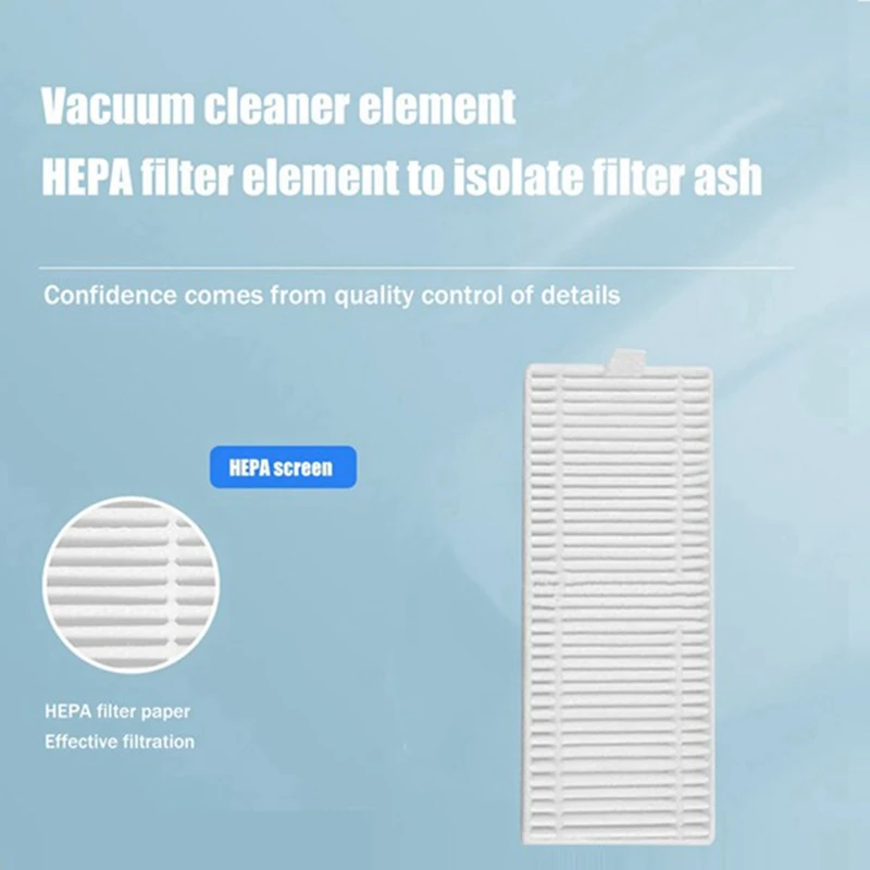 Vacuum Cleaner Replacement Accessories For 360 S8 S8 Plus Sweeping Robot Replacement HEPA Filter Mop Cloth Kit