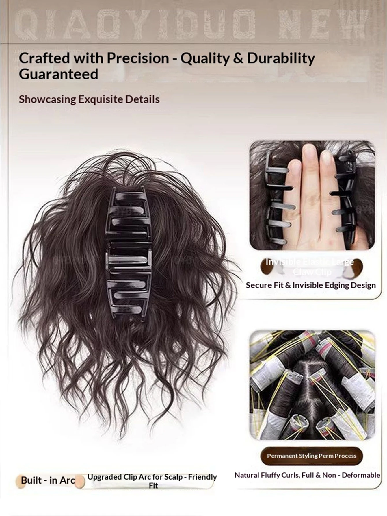 Thumbnail 3 - #73 Clip-In Chignon Hair Buns Ranking List in 2026
