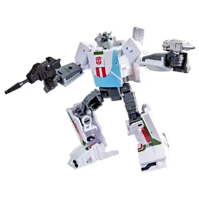 Op voorraad Hasbro Transformers Klassiek speelgoed Age Of The Primes Deluxe Wheeljack-actiefiguur Robotspeelgoed Verzamelobjecten Geschenken Hobby's