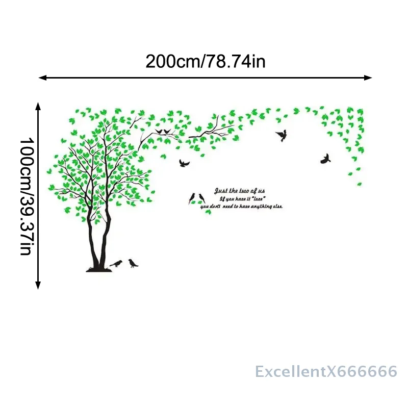Self-adhesive Home Background Wall Wall Decal Wall Stickers Home Decoration, Bedroom Wallpaper 3D Acrylic Tree Wall Stickers - Detail 1