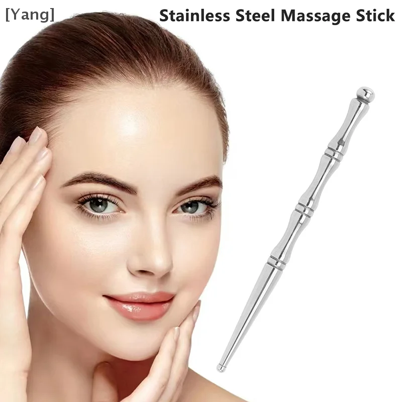 Stainless Steel Manual Acupuncture Pen Deep Pressing Point Massager Tool For Body Relaxing Massage Relief Pain Therapy Stick