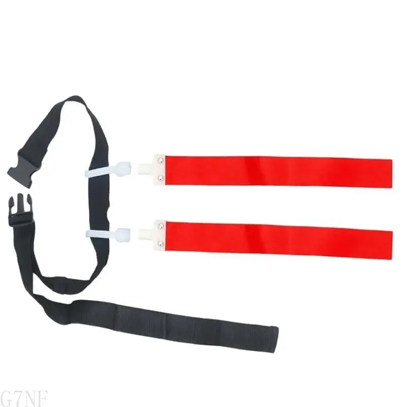 

G7NF Flags Belt Adjust able Soccer Belt Outdoor Football Flags Soccer Flags Belt