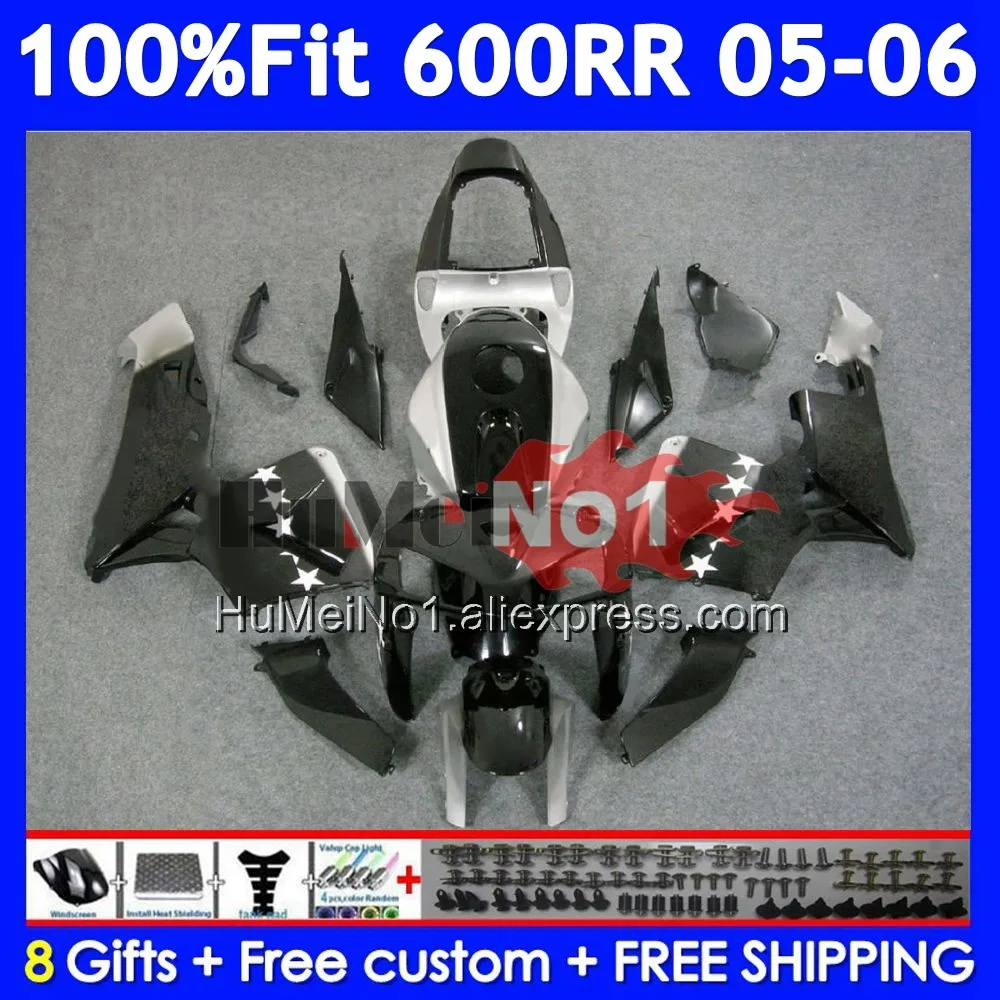 Injection For HONDA CBR 600RR 600F5 Severstars 600CC CBR600RR 41No.21 CBR600F5 CBR 600 CBR600 CC RR F5 2005 2006 05 06 Fairing