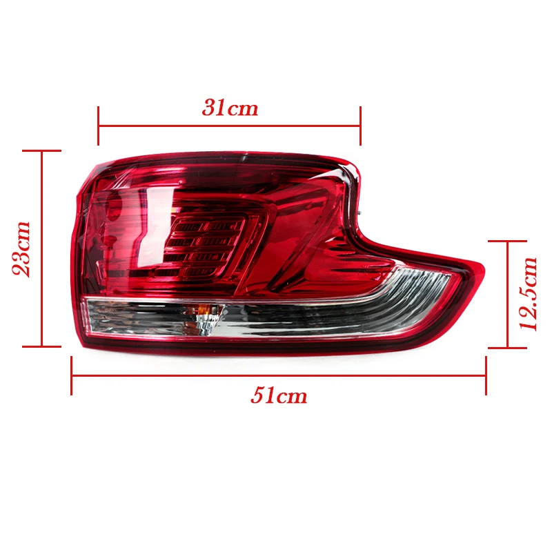 Car Halogen Taillight For SAIC Maxus LDV G10 2014 2015 2016 2017 2018 2019 2020 2021 2022 Brake Light Warning Light Signal Light