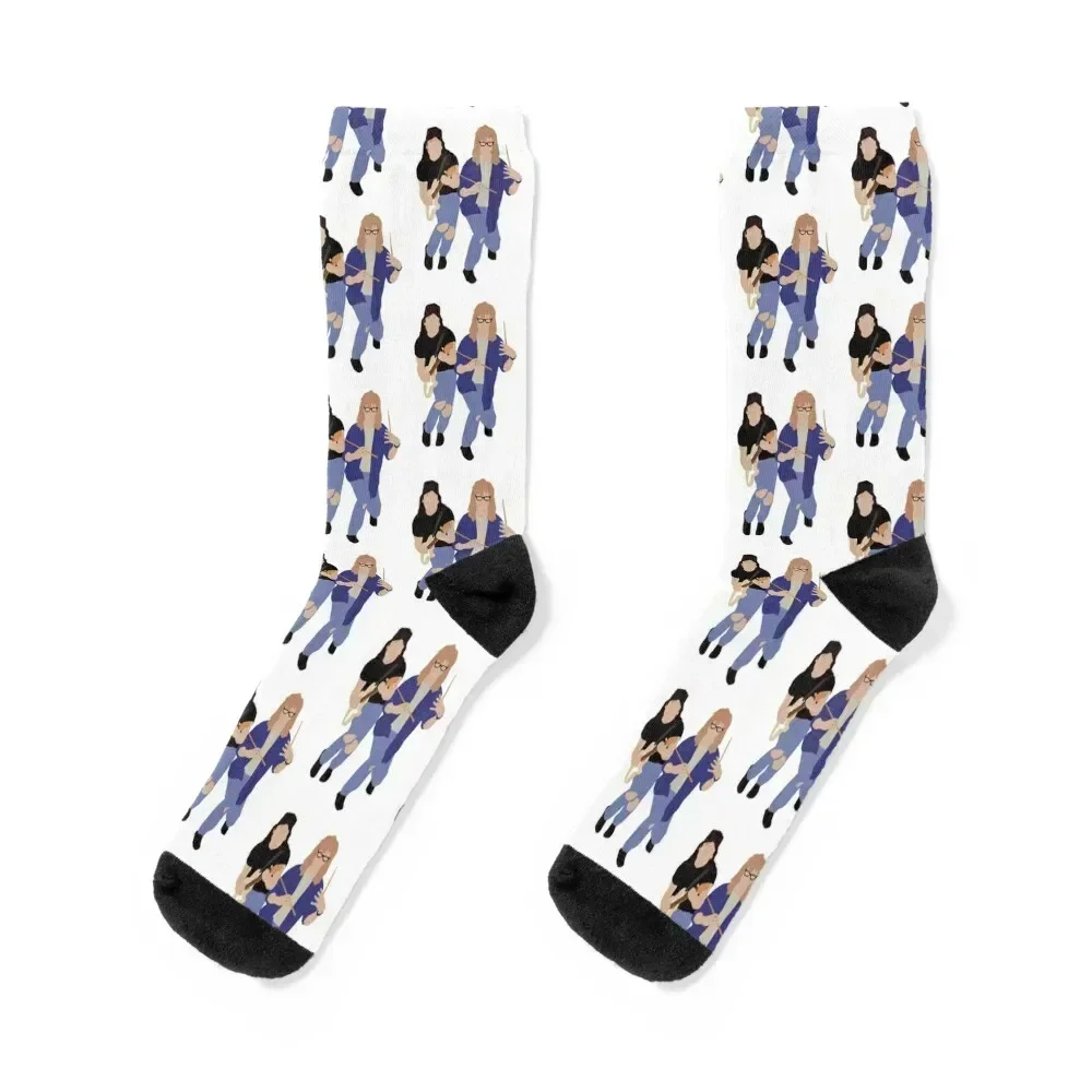 

Wayne's World Minimal Style Socks snow crazy designer brand loose Socks Women Men's
