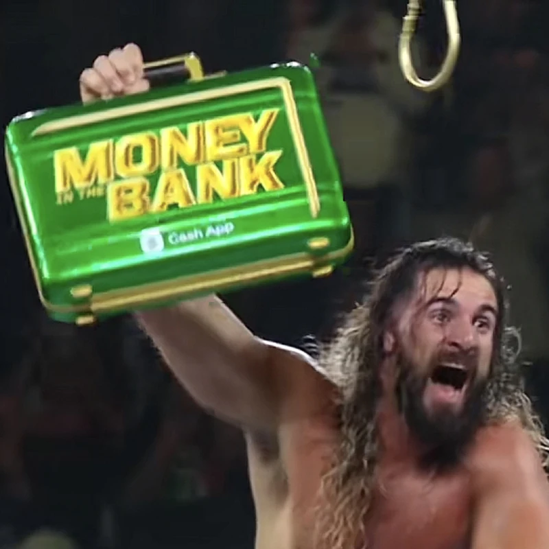 Championship Contract Case Money in The Bank Replica Green Briefcase Sammlerstück Geschenk Wrestling-Merchandise – Detail 12