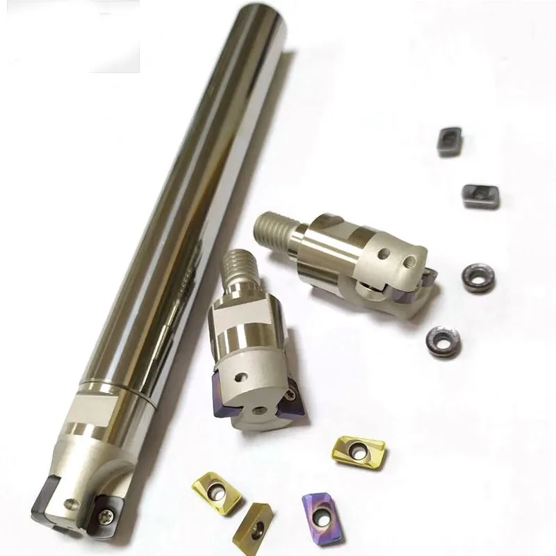 Locking tool head CNC seismic tool rod BAP300RR390 separate thread head APMT1135 1604R5