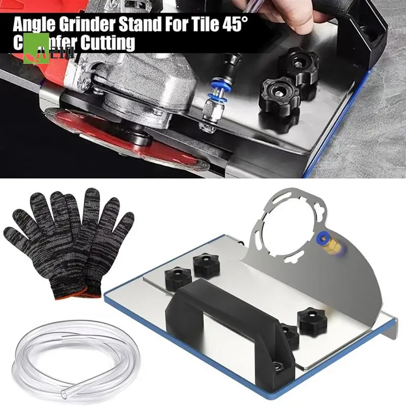 

A21Q -Angle Grinder Stand For Tile 45° Grinder Chamfering Tool,Angle Grinder Tool For 100-Type Angle Cutting Stone
