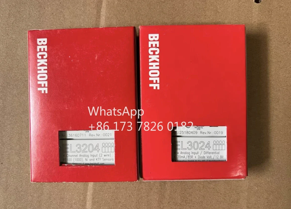 Nuevo módulo BECKHOFF EL3204