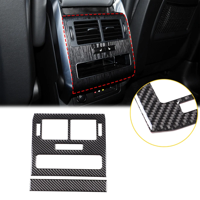 

For Land Rover Range Rover Sport 2014-2022 Soft Carbon Fiber Car Rear Exhaust Vent Decoration Sticker Car Accessories