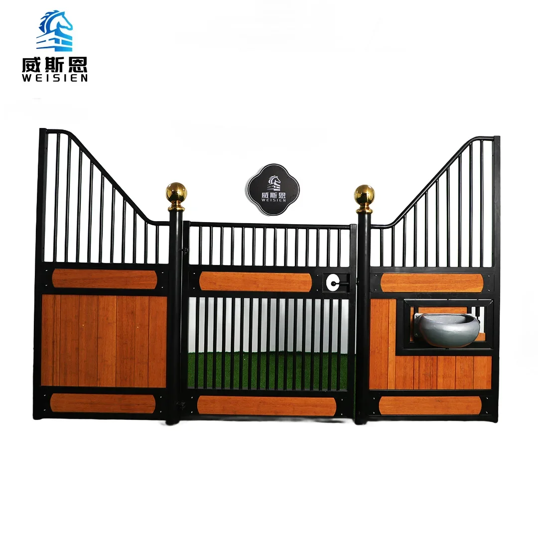 Hot sale portable stable for horses concave shape horse stable front horse stables with roof china factory