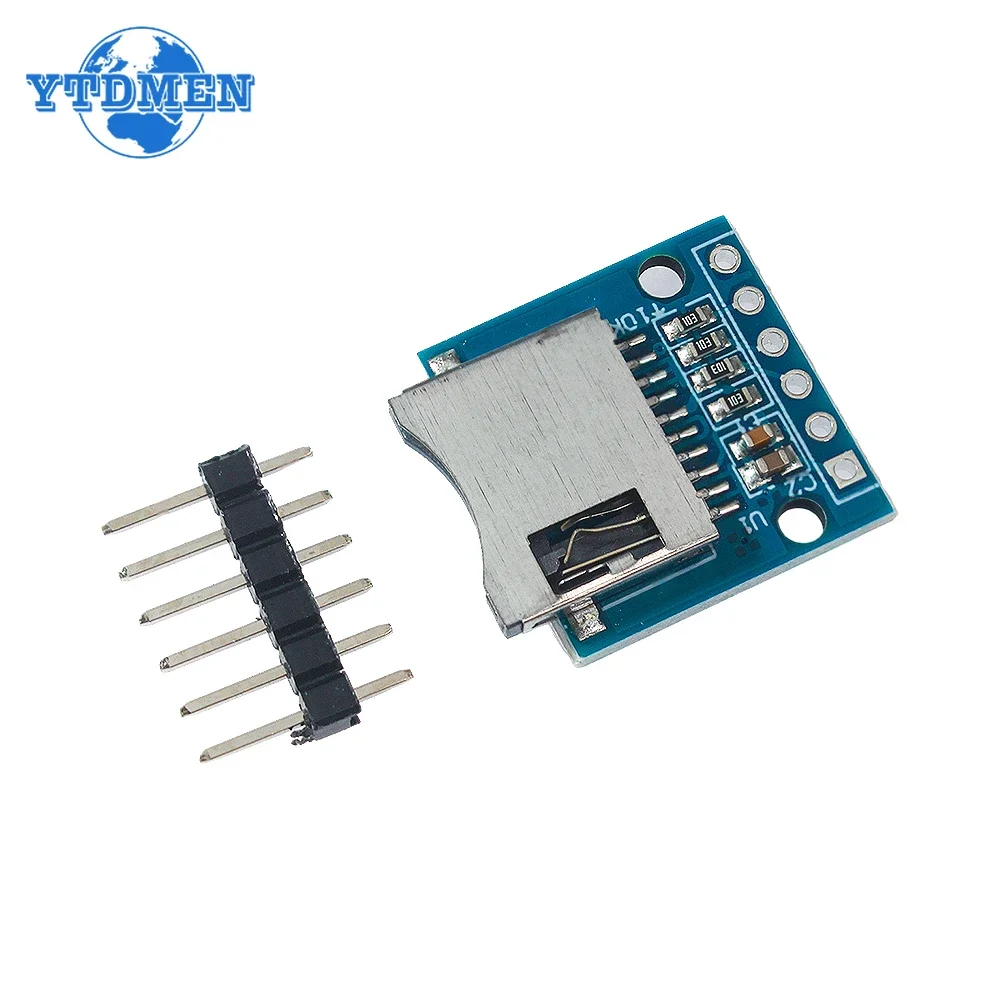 1/2/5 Pcs TF Micro SD Card Module Mini SD Storage Expansion Board Card Memory Shield Module with Pins for Arduino