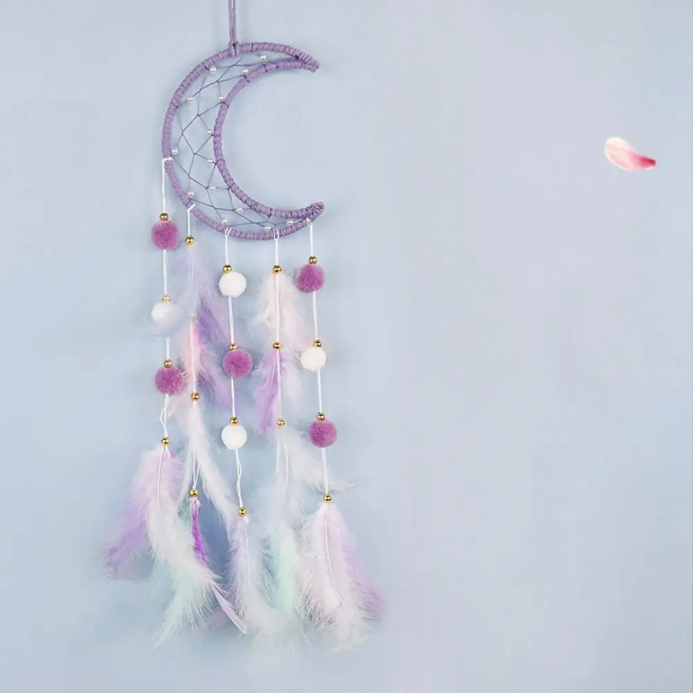 Windbell Dream Catcher Car Hanging Wall Decor Feather Dreamcatcher Wind Chimes Decoration Creative Decoration Art