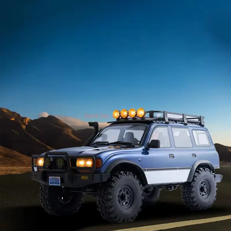 Fms Fcx10p 11061 시뮬레이션 Lc80 프로 클라이밍 카 1/10 원격 제어 전기 오프로드 차량 어린이 장난감 선물