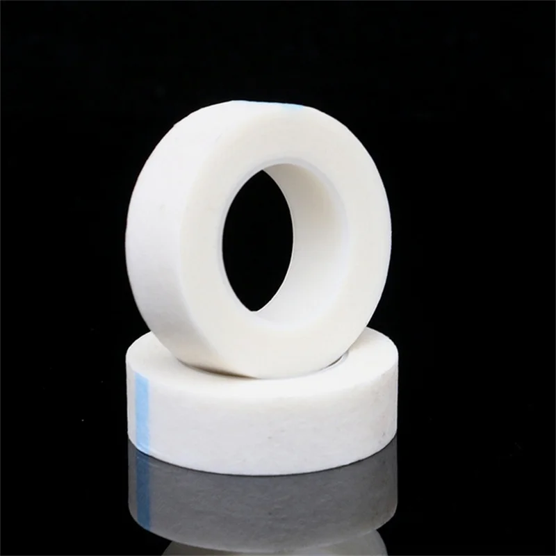 5/10/50/100PCS 9M * 1.25CM Nastro Bianco Occhio Ciglia Finte Patch Traspirante Nastri di Carta Medica Estensione Delle Ciglia Lint Palpebra adesivo